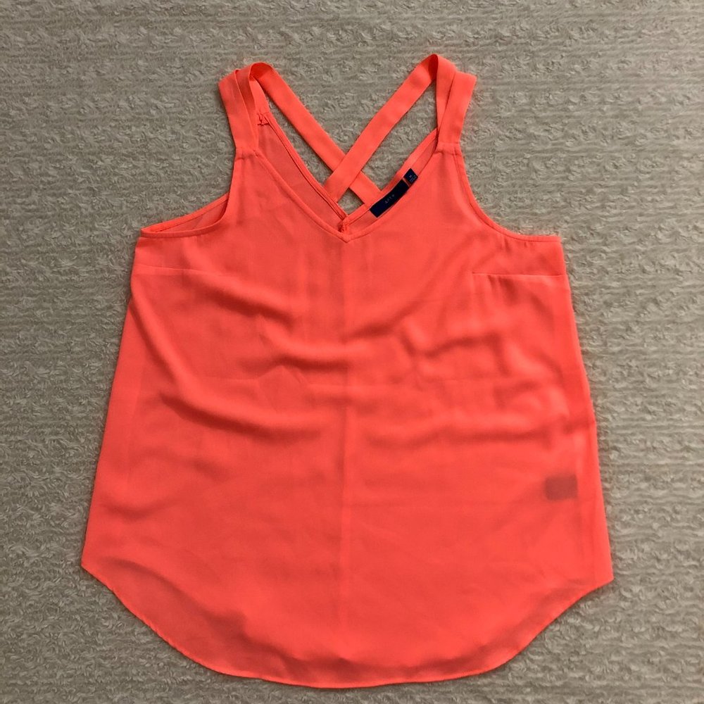 Apt.9, Women's, Top, Orange, Sleeveless, Size M